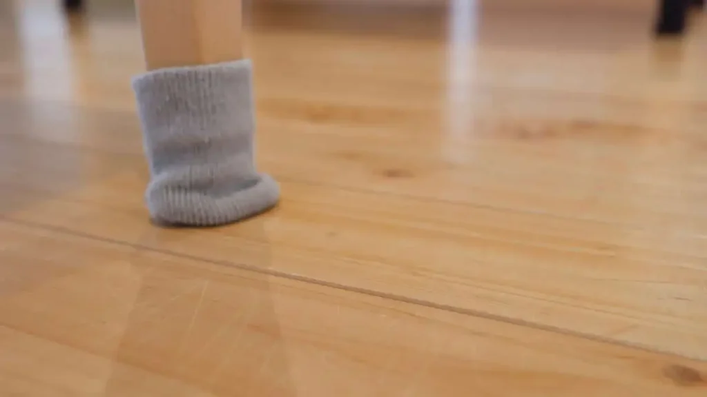 3 - a picture of scratch on the floor